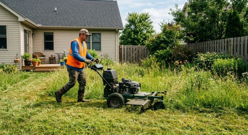 Tall Grass Mowing